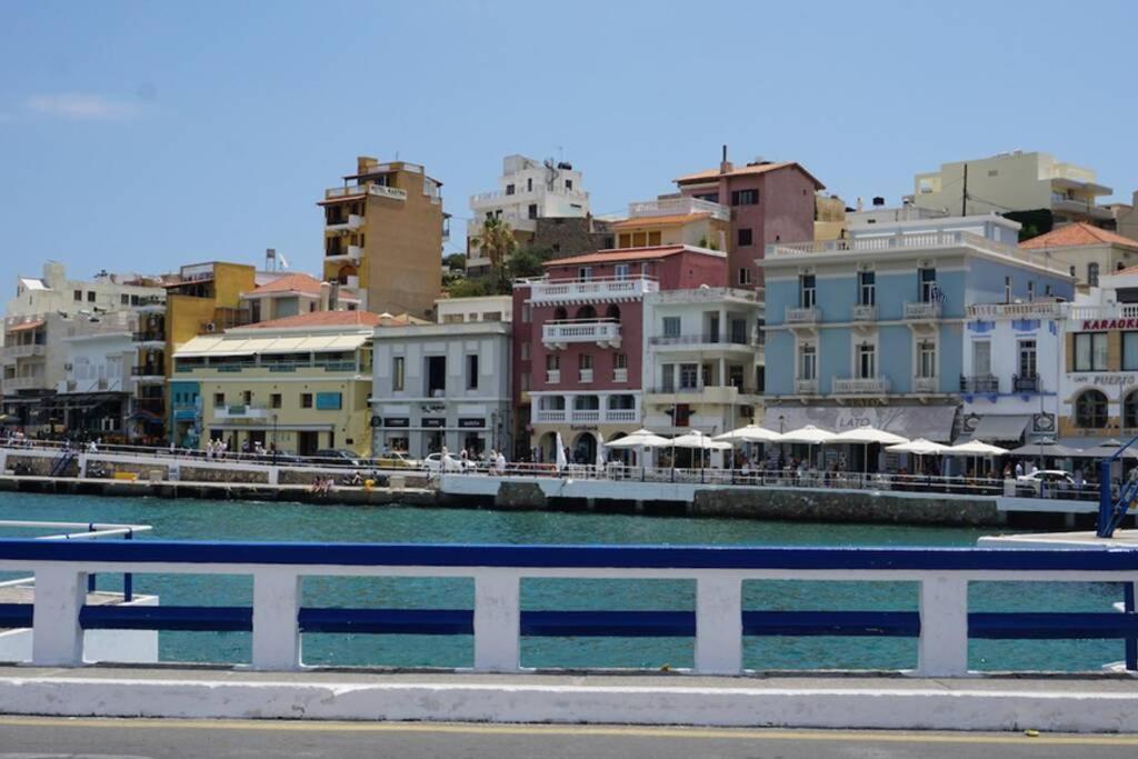 Appartamento Urban Blue House Agios Nikolaos Esterno foto